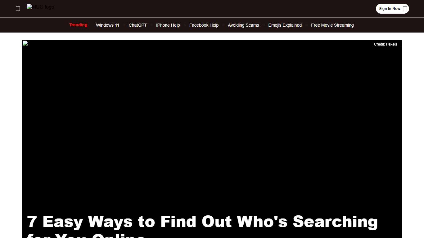 7 Easy Ways to Find Out Who's Searching for You Online